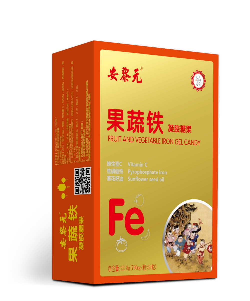 果蔬铁糖果