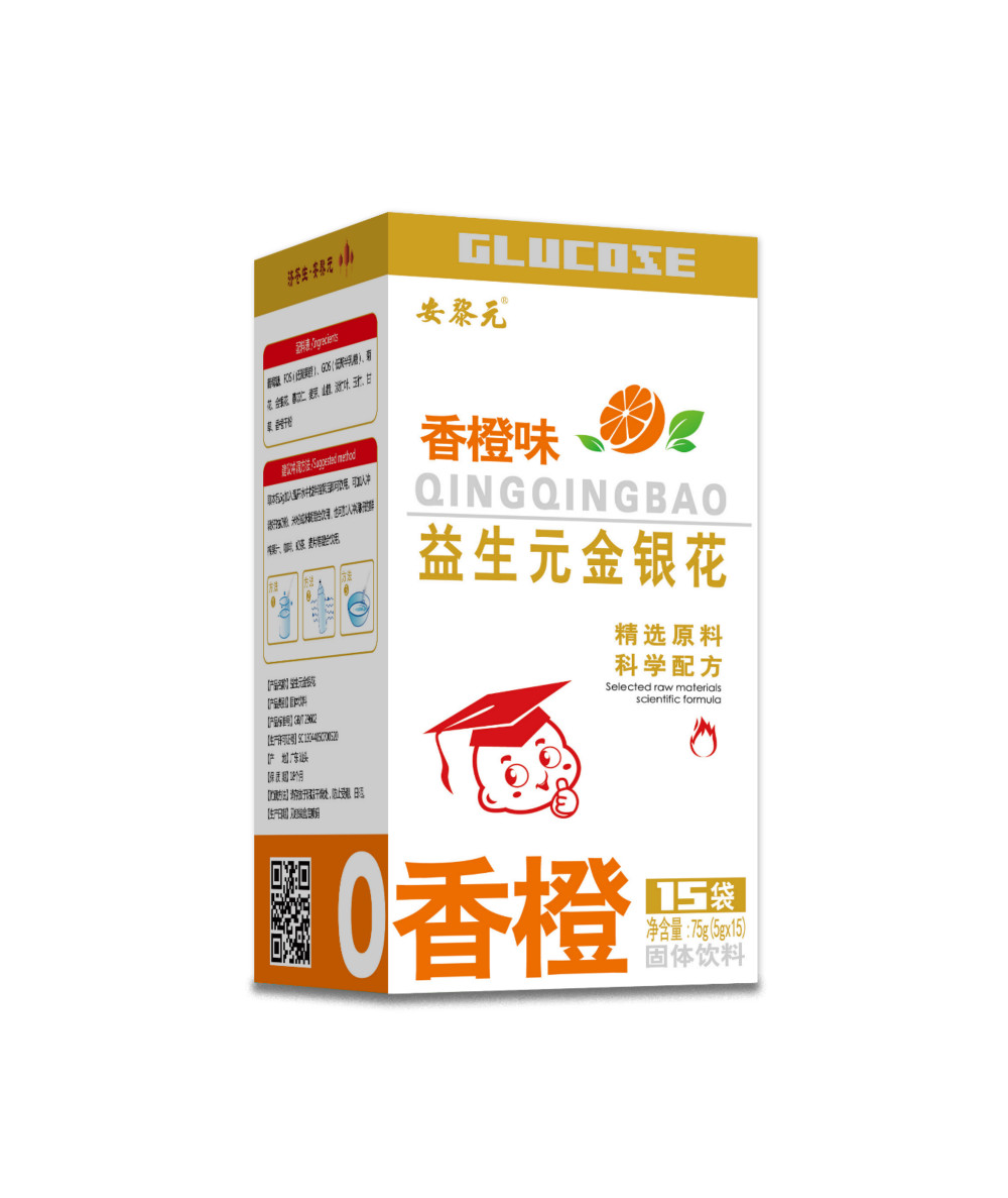香橙味益生元金银花